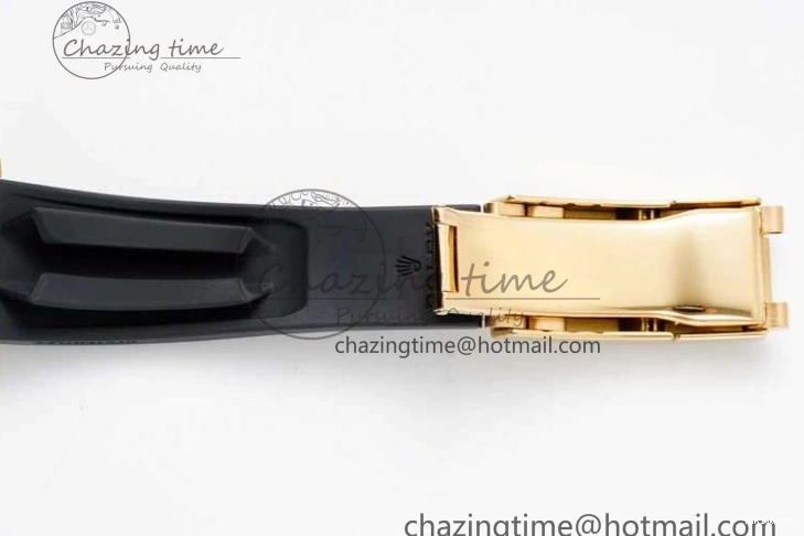 QF Dial Rubber Oysterflex on Daytona SA4130 Edition 1:1 Best Black Strap 116518 0409